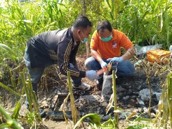 Ditemukan Luka Pada Jasad Mayat Terbakar di Hutan Mojokerto