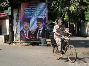Spanduk Klaim Kemenangan Prabowo Bertebaran di DKI, BPN: Itu Ekspresi Warga