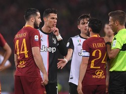 Juventus Dikalahkan Roma, Ronaldo Ejek Florenzi Pendek