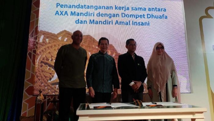 Permudah Nasabah Berwakaf, Axa Berdikari Syariah Kenalkan Fitur Baru