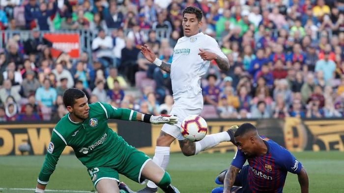Barcelona kalahkan Getafe 2-0 (Susana Vera/REUTERS) Barcelona kalahkan Getafe 2-0 (Susana Vera/REUTERS)