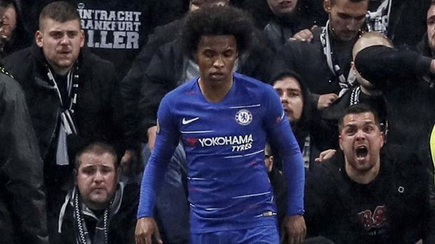 Willian bisa menambah daya gedor lewat sektor sayap.