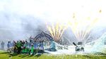 Meriahnya Pesta Juara Manchester City
