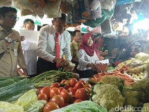 Tim Satgas Pangan Sidoajo Cek Harga Kebutuhan Pokok Jelang Lebaran