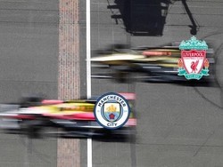 Beginilah sengitnya persaingan gelar juara Liga Inggris. Ibarat sebuag balapan, Liverpool cuma telat sedikit masuk garis finis. (Foto: Instagram)