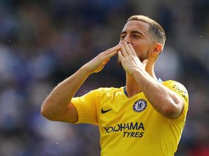 Hazard Sejajar Messi dan Ronaldo