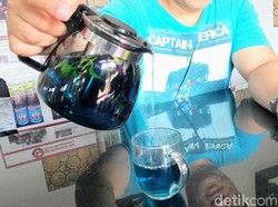 Ini Blue Fire Tea, Teh Biru Cantik Kaya Khasiat dari Bondowoso