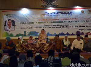 Shinta Nuriyah Ingatkan Ada Virus Kebencian Dimana-mana Shinta Nuriyah Ingatkan Ada Virus Kebencian Dimana-mana