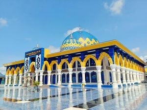 Masya Allah, Megahnya Masjid Agung As-Salam di Lubuk Linggau