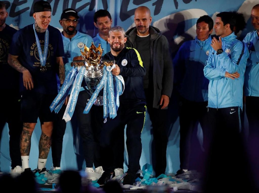 Aguero: Saatnya City Juara Liga Champions Musim Depan