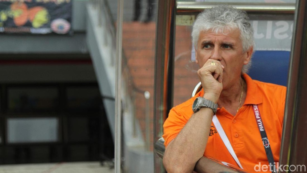 Pelatih Persija Jakarta Ivan Kolev (Rifkianto Nugroho/detikSport)