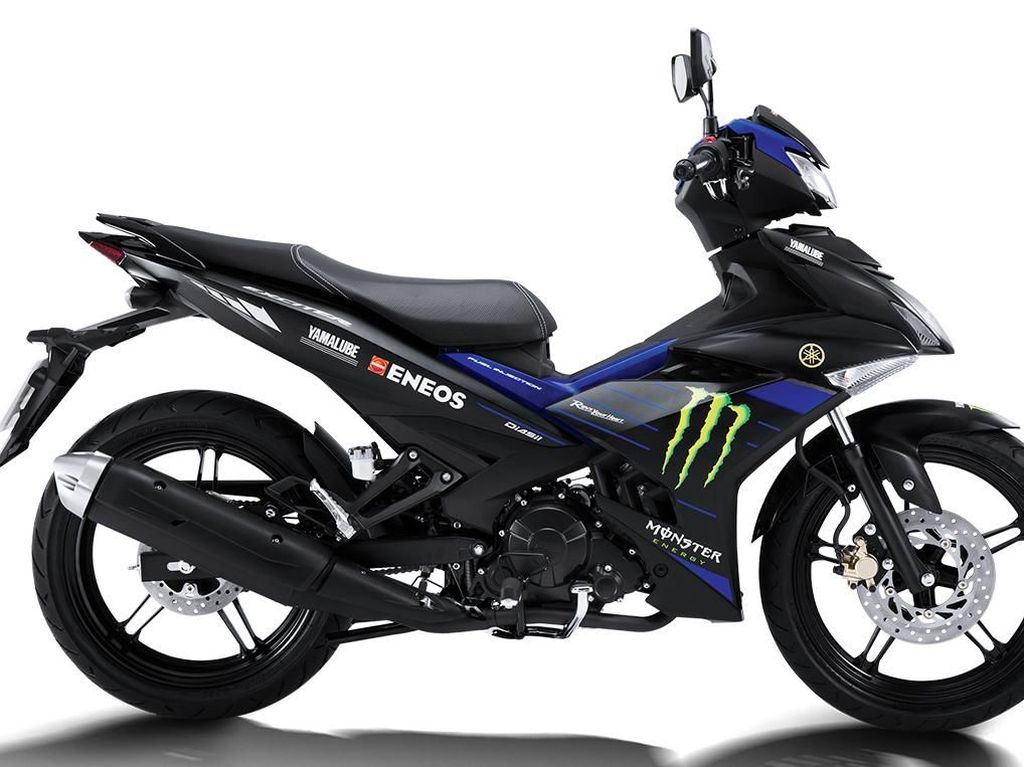 Yamaha MX King 150 Livery Monster Energy ala Rossi, Keren Gak?