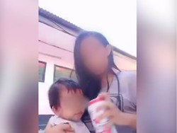 Heboh Video Balita Minum dari Kaleng Bir, Psikolog: Stop Memviralkan!