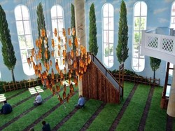 Seperti di Alam, Ini Masjid Turki yang Terinspirasi Ayat Alquran