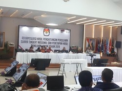 Rekapitulasi Nasional KPU: PDIP Urutan Pertama di DIY, Disusul PKB-PAN