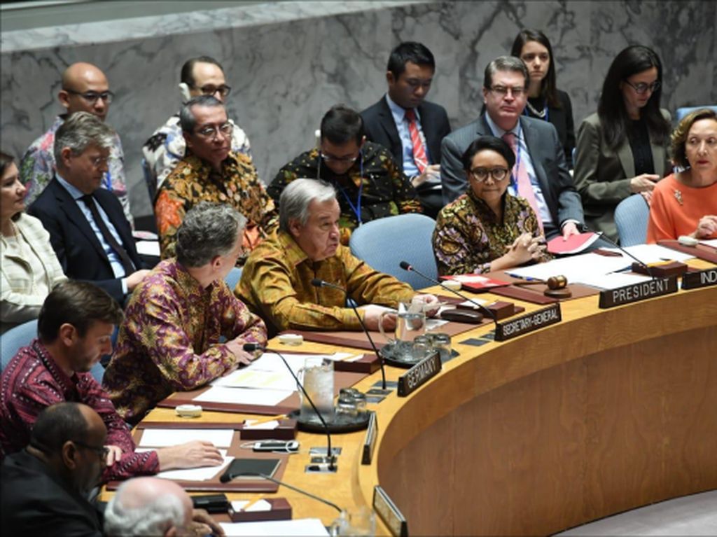 Pasca Terpilihnya Indonesia sebagai Presiden DK PBB Pasca Terpilihnya Indonesia sebagai Presiden DK PBB