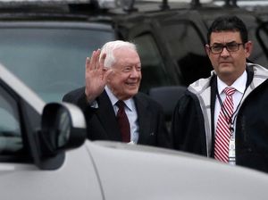 Eks Presiden AS Jimmy Carter Patah Tulang Panggul Saat Akan Berburu Kalkun Eks Presiden AS Jimmy Carter Patah Tulang Panggul Saat Akan Berburu Kalkun