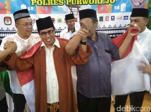 Ulama Hingga Timses 01 dan 02 di Purworejo Tolak People Power Ulama Hingga Timses 01 dan 02 di Purworejo Tolak People Power