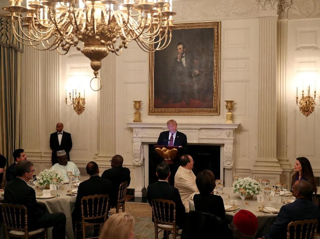 Trump Gelar Buka Puasa Bersama di Gedung Putih Trump Gelar Buka Puasa Bersama di Gedung Putih