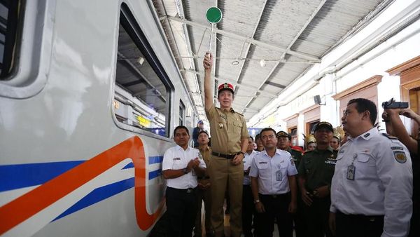 Jelang Lebaran, KAI Tambah Perjalanan KA Bogor-Sukabumi