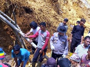Pencarian Penambang Emas Liar di Pongkor Selesai, 2 Orang Meninggal 6 Selamat Pencarian Penambang Emas Liar di Pongkor Selesai, 2 Orang Meninggal 6 Selamat