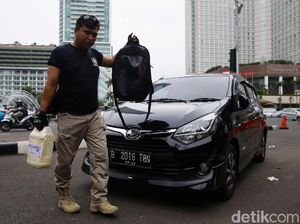 Polisi Amankan Cairan Kimia dari WNA yang Tak Tertib Berlalu Lintas