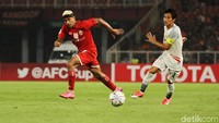 Bruno Matos tampil enerjik dalam laga yang dihelat di SUGBK. 