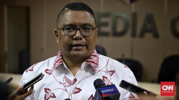 Anggota Badan Pengawas Pemilu (Bawaslu) RI, Fritz Edward Siregar di Kantor Bawaslu, Jakarta, 15 Mei 2019