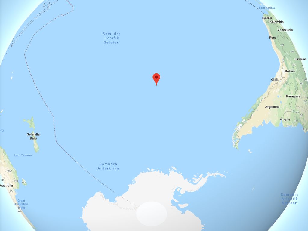 Point Nemo: Tempat Paling Sulit Didatangi di Bumi Point Nemo: Tempat Paling Sulit Didatangi di Bumi
