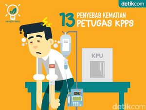 Infografis: 13 Penyebab Kematian Ratusan Petugas KPPS Infografis: 13 Penyebab Kematian Ratusan Petugas KPPS