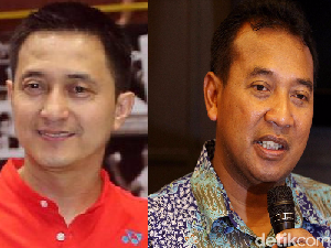 Eks Pebulu Tangkis Ricky Subagja dan Icuk Sugiarto Gagal ke Senayan Eks Pebulu Tangkis Ricky Subagja dan Icuk Sugiarto Gagal ke Senayan
