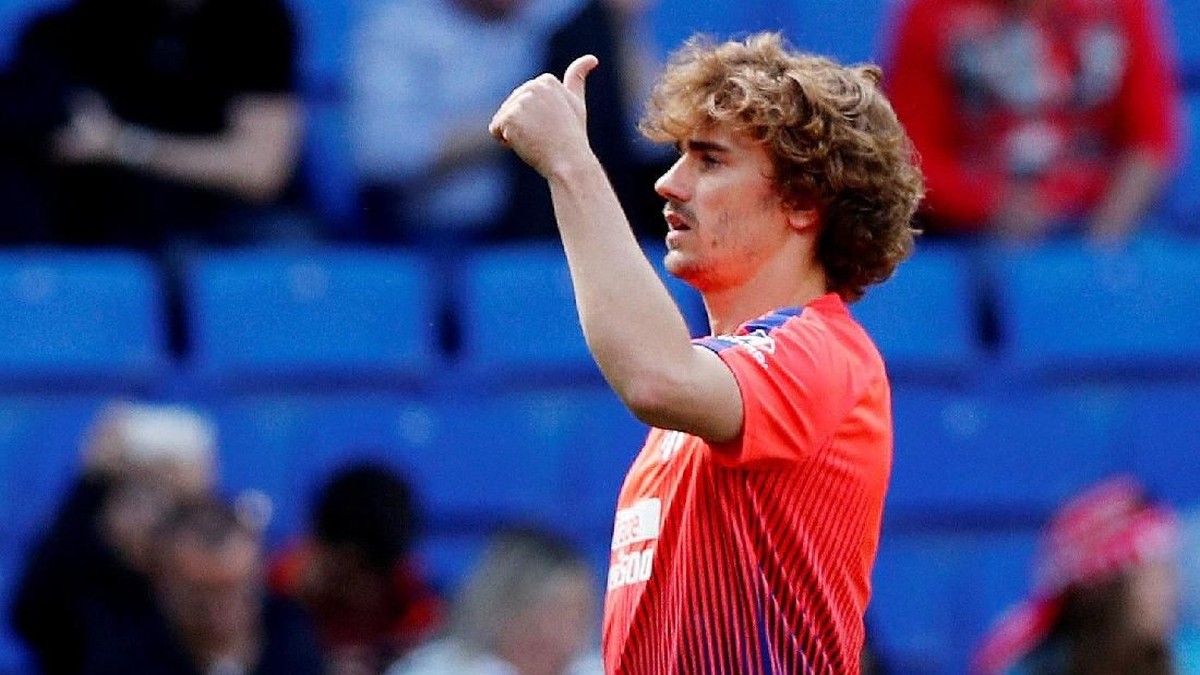 Pemain incaran Barcelona, Antoine Griezmannn. (Foto: Albert Gea / Reuters)