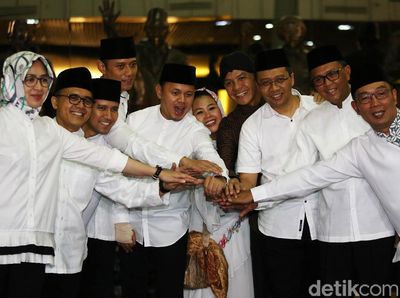 Satukan Tangan, 8 Kepala Daerah Plus AHY-Yenny Sepakat Jaga Kedamaian