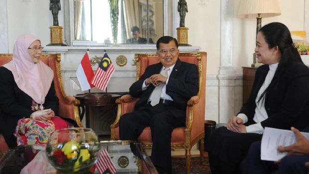 Wapres JK Bertemu Wakil PM Malaysia di Jenewa, Ini yang Dibahas