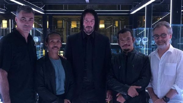Ini Gambar Pertarungan Cecep dan Yayan Ruhiyan Melawan John Wick