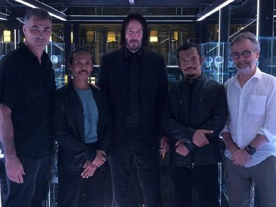 Ini Gambar Pertarungan Cecep dan Yayan Ruhiyan Melawan John Wick