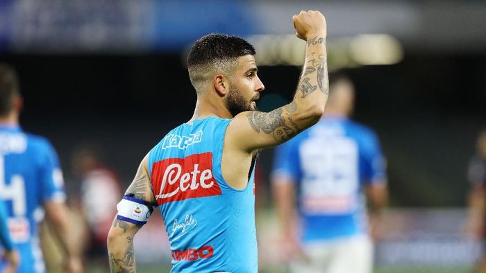 Penyerang sayap Napoli Lorenzo Insigne. (Foto: Francesco Pecoraro/Getty Images) Penyerang sayap Napoli Lorenzo Insigne. (Foto: Francesco Pecoraro/Getty Images)