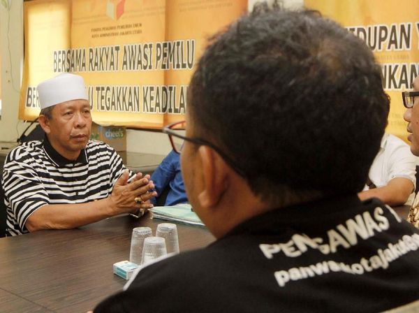Laporkan Dugaan Kecurangan Pileg DKI Jakarta