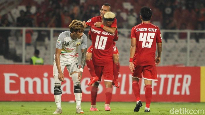 Persija Jakarta menang telak 6-1 atas Shan United di Piala AFC 2019. (Foto: Rifkianto Nugroho) Persija Jakarta menang telak 6-1 atas Shan United di Piala AFC 2019. (Foto: Rifkianto Nugroho)