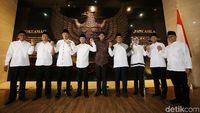 Potret Saf AHY dan 8 Kepala Daerah di Silaturahmi Bogor