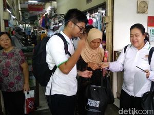 Giliran Pasar Takjil Benhil Kena Sidak Sampah
