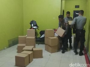 Polres Garut Sita Ribuan Botol Miras yang akan Diedarkan Saat Malam Takbiran