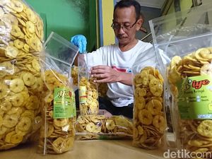 Petani Pisang Gagal Panen, Pengusaha Keripik Kelabakan Jelang Lebaran
