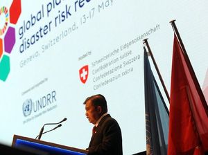 JK Ajak Dunia Internasional Perkuat Kerja Sama Kurangi Risiko Bencana