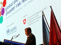 JK Ajak Dunia Internasional Perkuat Kerja Sama Kurangi Risiko Bencana