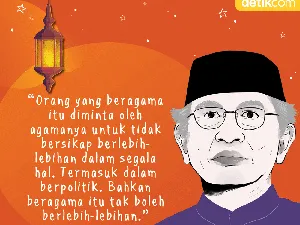 Mutiara Ramadhan Gus Mus: Jangan Berlebihan