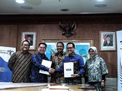 Genjot Kunjungan Wisman, Kemenpar Kerja Sama dengan Visa Worldwide