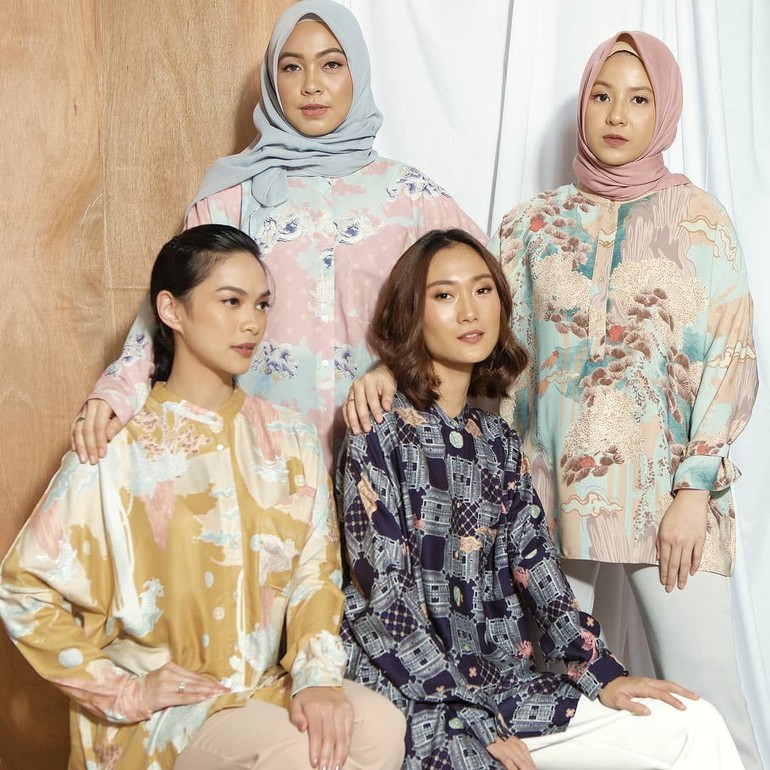 20 Inspirasi Baju Lebaran Paling Hits 2019