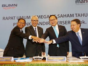 Bank Mandiri Bagikan Dividen Rp 11,2 Triliun