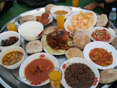 Ramadhan Berlimpah Makanan di Sudan